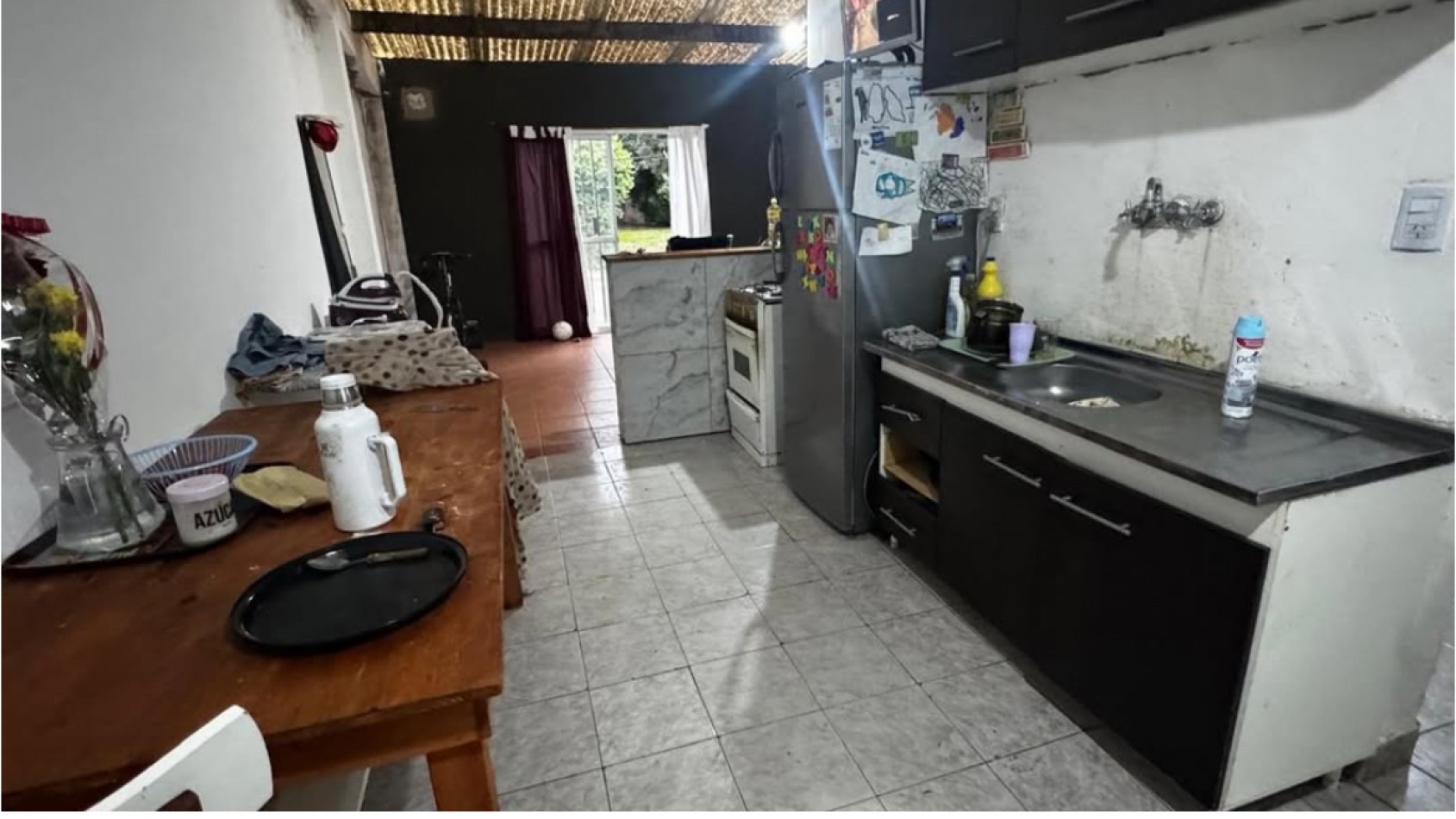 Casa americana 3 ambientes ! Lote de 10 x 37 