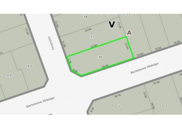 Lote en zonificacion RI